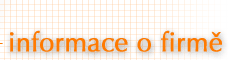 Informace o firm�